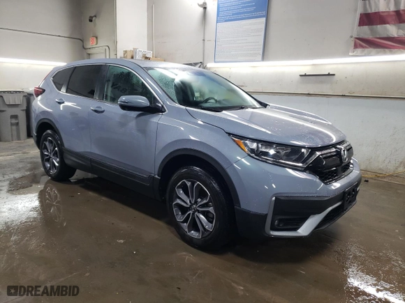 2021 Honda CR-V EX-L with VIN 2HKRW2H80MH611277, listed as a Copart auction lot 86151824 with 25,933 mi miles and Salvage Title. Bid and sale history available at carsss.com. Image 4.