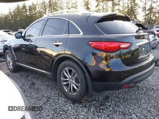 2012 Infiniti FX35 with VIN JN8AS1MWXCM154817, listed as a IAAI auction lot 41561329 with 198,224 mi miles. Bid and sale history available at carsss.com. Image 3.
