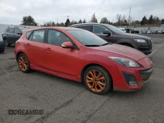 2010 Mazda 3 S Sport with VIN JM1BL1H64A1135041, listed as a Copart auction lot 49681895 with Not provided miles and Salvage title. Bid and sale history available at DreamBid. Image 4.