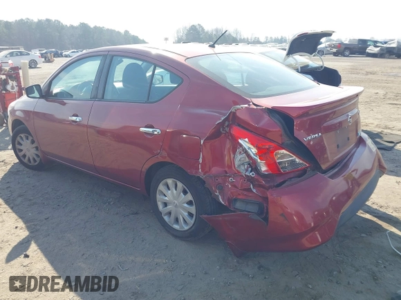 2016 Nissan Versa S Plus with VIN 3N1CN7AP3GL893655, listed as a IAAI auction lot 41680334 with 130,754 mi miles. Bid and sale history available at carsss.com. Image 3.