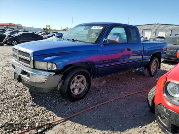 1997 Dodge 1500 z VIN 3B7HC13Z8VG826995, wystawiony jako Copart lot #76375794 z przebiegiem 100 341 mil mil oraz Szkoda całkowita • Salvage title. Historia ofert i sprzedaży dostępna na DreamBid. Obrazek 1.