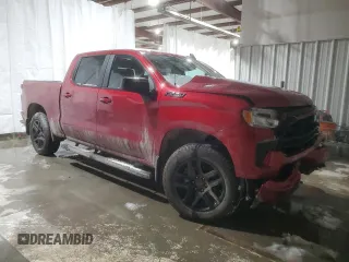 2024 Chevrolet Silverado 1500 RST with VIN 1GCUDEED9RZ402106, listed as a Copart auction lot 85338084 with 0 mi miles and Salvage Title. Bid and sale history available at carsss.com. Image 4.