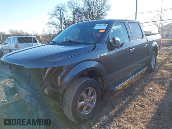 2018 Ford F-150 XL with VIN 1FTEW1EG4JFD05452, listed as a IAAI auction lot 41405530 with 132,266 mi miles and . Bid and sale history available at DreamBid. Image 17.