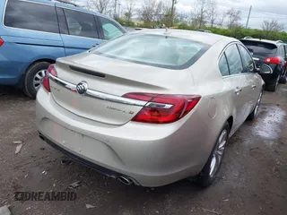 2014 Buick Regal Premium I with VIN 2G4GN5EX0E9169205, listed as a IAAI auction lot 42037716 with 157,452 mi miles. Bid and sale history available at carsss.com. Image 4.
