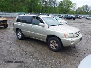 2001 Toyota Highlander with VIN JTEGF21A510026302, listed as a IAAI auction lot 41973526 with 252,330 mi miles and . Bid and sale history available at DreamBid. Image 1.