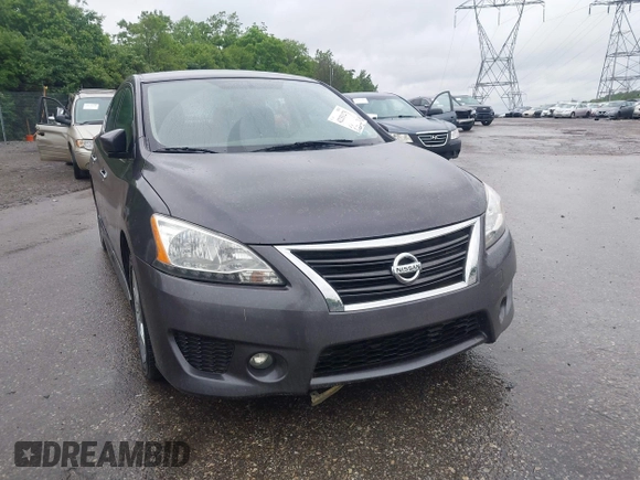 2014 Nissan Sentra SV with VIN 3N1AB7AP6EL606662, listed as a IAAI auction lot 42251275 with Not Provided miles and . Bid and sale history available at DreamBid. Image 6.