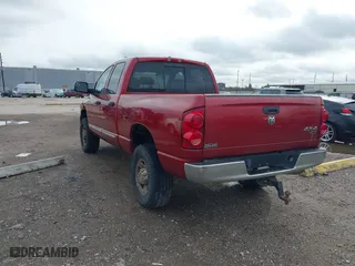 2007 Dodge Ram 2500 SLT with VIN 1D7KS28C57J501540, listed as a IAAI auction lot 41558961 with 249,238 mi miles. Bid and sale history available at carsss.com. Image 3.