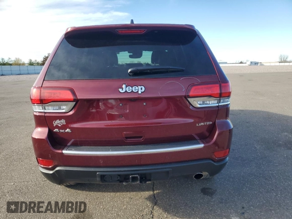 2022 Jeep Grand Cherokee WK Limited with VIN 1C4RJFBGXNC143674, listed as a Copart auction lot 79010574 with 19,547 mi miles and Salvage Title. Bid and sale history available at carsss.com. Image 6.