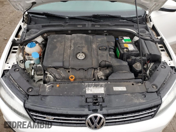 2013 Volkswagen Jetta Sedan SE with VIN 3VWDP7AJXDM418532, listed as a Copart auction lot 44253915 with 103,310 mi miles and Salvage Title. Bid and sale history available at carsss.com. Image 12.