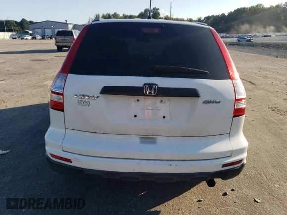 2011 Honda CR-V LX with VIN JHLRE4H39BC014790, listed as a Copart auction lot 72196264 with 186,565 mi miles and Salvage Title. Bid and sale history available at carsss.com. Image 6.