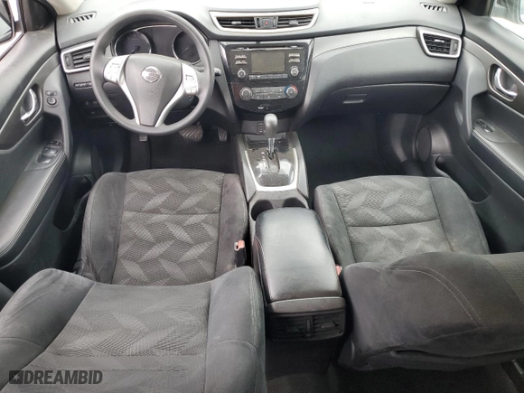 2015 Nissan Rogue S with VIN 5N1AT2MLXFC842844, listed as a Copart auction lot 86340594 with 199,535 mi miles and Salvage Title. Bid and sale history available at carsss.com. Image 8.