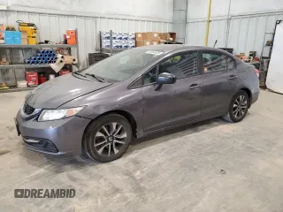 2015 Honda Civic EX z VIN 19XFB2F8XFE067637, wystawiony jako Copart lot #60064635 z przebiegiem 168 962 mil mil oraz Czysty tytuł • Clean title. Historia ofert i sprzedaży dostępna na DreamBid. Obrazek 1.