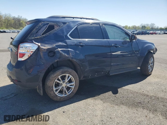 2016 Chevrolet Equinox LT with VIN 2GNFLFEK5G6111229, listed as a Copart auction lot 55039195 with Not Provided miles and Salvage Title. Bid and sale history available at carsss.com. Image 3.