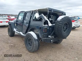 2017 Jeep Wrangler Unlimited Sport with VIN 1C4BJWDG4HL748681, listed as a IAAI auction lot 41265831 with 76,169 mi miles. Bid and sale history available at carsss.com. Image 3.