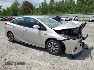 2022 Toyota Prius LE with VIN JTDKAMFP4N3214576, listed as a Copart auction lot 61904875 with 49,268 mi miles and Salvage title. Bid and sale history available at DreamBid. Image 4.