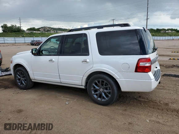 2017 Ford Expedition Limited с VIN 1FMJU2AT8HEA72944, выставлен на аукционе Copart как лот 59773655 с пробегом 75 534 миль миль и Списание • Salvage title. История ставок и продаж доступна на DreamBid. Изображение 2.