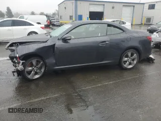 2010 Lexus IS with VIN JTHFE2C21A2503805, listed as a Copart auction lot 85302274 with 84,089 mi miles and Salvage Title. Bid and sale history available at carsss.com. Image 1.