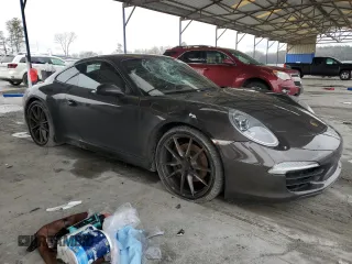 2013 Porsche 911 Carrera S with VIN WP0AB2A93DS120408, listed as a Copart auction lot 45740335 with 65,608 mi miles and Salvage Title. Bid and sale history available at carsss.com. Image 4.