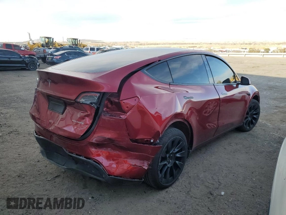 2024 Tesla Model Y Long Range z VIN 7SAYGDEE4RA240502, wystawiony jako Copart lot #48730435 z przebiegiem 16 041 mil mil oraz Szkoda całkowita • Salvage title. Historia ofert i sprzedaży dostępna na DreamBid. Obrazek 3.
