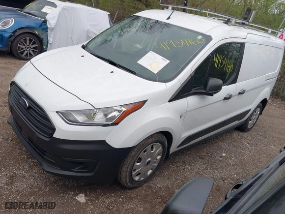 2020 Ford Transit Connect Van XL with VIN NM0LS7E20L1452648, listed as a IAAI auction lot 41954160 with 100,799 mi miles. Bid and sale history available at carsss.com. Image 2.