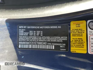 2014 MINI Hardtop S with VIN WMWXM7C51ET986340, listed as a Copart auction lot 42390825 with 71,558 mi miles and Salvage Title. Bid and sale history available at DreamBid. Image 13.