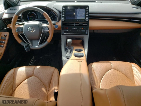 2020 Toyota Avalon Hybrid Limited with VIN 4T1D21FB3LU019886, listed as a Copart auction lot 50025314 with 54,956 mi miles and Salvage Title. Bid and sale history available at carsss.com. Image 8.