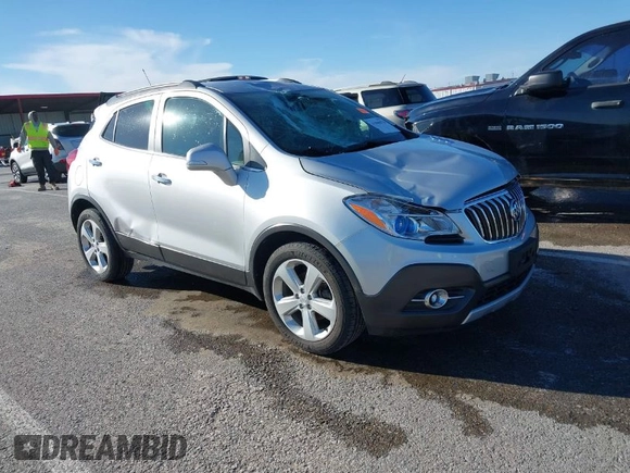 2016 Buick Encore Leather with VIN KL4CJCSB6GB528676, listed as a IAAI auction lot 41800878 with 41,796 mi miles and . Bid and sale history available at DreamBid. Image 1.