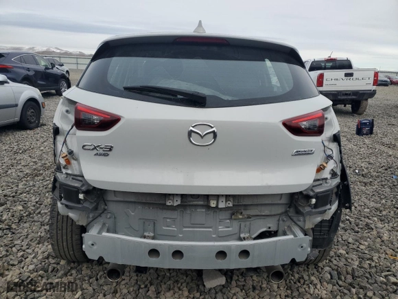 2016 Mazda CX-3 Touring with VIN JM1DKBC78G0111714, listed as a Copart auction lot 45657065 with 45,202 mi miles and Salvage Title. Bid and sale history available at carsss.com. Image 6.