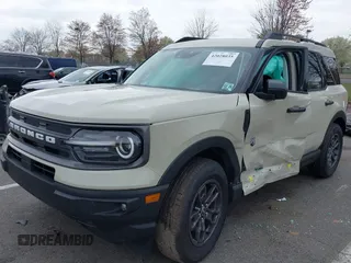2024 Ford Bronco Sport Big Bend z VIN 3FMCR9B64RRF67202, wystawiony jako IAAI lot #42028035 z przebiegiem 454 mil mil oraz . Historia ofert i sprzedaży dostępna na DreamBid. Obrazek 17.