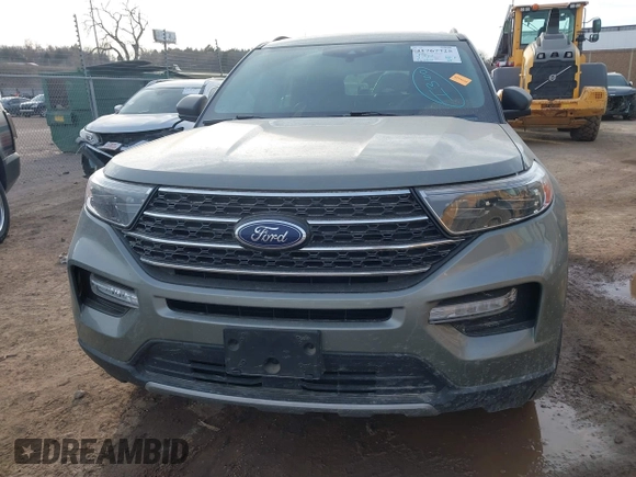 2020 Ford Explorer XLT with VIN 1FMSK8DHXLGC45686, listed as a IAAI auction lot 41767725 with 51,226 mi miles and . Bid and sale history available at DreamBid. Image 12.