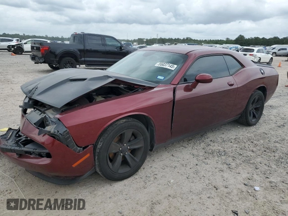 2017 Dodge Challenger SXT z VIN 2C3CDZAG9HH617099, wystawiony jako Copart lot #55037145 z przebiegiem 87 843 mil mil oraz Szkoda całkowita • Salvage title. Historia ofert i sprzedaży dostępna na DreamBid. Obrazek 1.