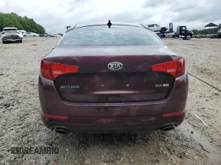 2013 Kia Optima EX with VIN 5XXGN4A78DG150560, listed as a Copart auction lot 59617265 with 212,739 mi miles and Salvage title. Bid and sale history available at DreamBid. Image 6.