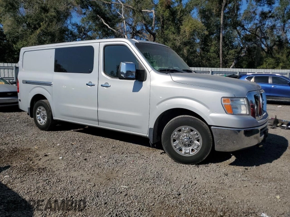2015 Nissan NV SV with VIN 1N6AF0KY7FN801555, listed as a Copart auction lot 85541884 with 105,056 mi miles and Salvage Title. Bid and sale history available at carsss.com. Image 4.