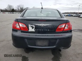 2008 Chrysler Sebring LX with VIN 1C3LC46JX8N265040, listed as a Copart auction lot 85858264 with 135,519 mi miles and Salvage Title. Bid and sale history available at carsss.com. Image 6.