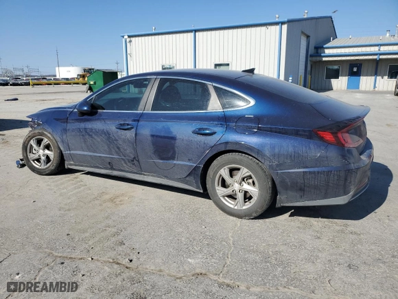 2022 Hyundai Sonata SE with VIN 5NPEG4JA8NH141585, listed as a Copart auction lot 42808995 with 56,170 mi miles and Salvage Title. Bid and sale history available at carsss.com. Image 2.