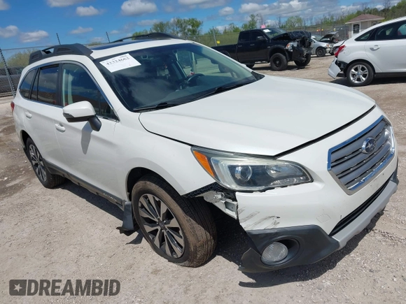 2015 Subaru Outback Limited с VIN 4S4BSENC5F3312546, выставлен на аукционе IAAI как лот 42324662 с пробегом 175 087 миль миль и . История ставок и продаж доступна на DreamBid. Изображение 1.