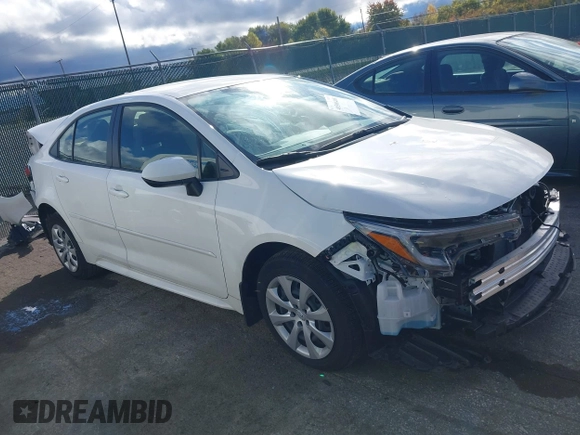 2023 Toyota Corolla Hybrid LE with VIN JTDBCMFEXP3017214, listed as a IAAI auction lot 40590468 with 9,428 mi miles and . Bid and sale history available at carsss.com. Image 1.