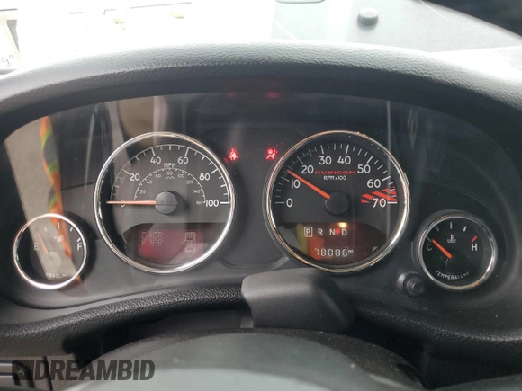 2017 Jeep Wrangler Unlimited Rubicon Recon with VIN 1C4HJWFG3HL729160, listed as a Copart auction lot 64184595 with 78,086 mi miles and Salvage title. Bid and sale history available at DreamBid. Image 9.