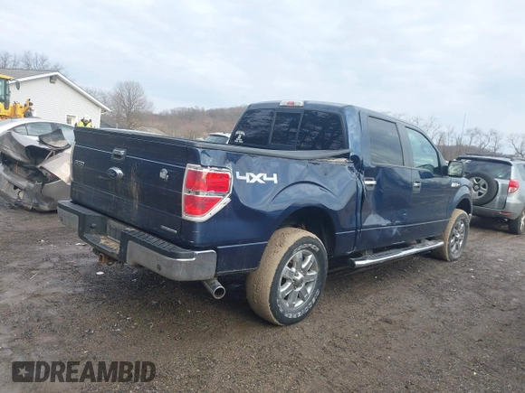 2014 Ford F-150 XL with VIN 1FTFW1EFXEFC89999, listed as a IAAI auction lot 41491284 with 98,569 mi miles. Bid and sale history available at carsss.com. Image 4.