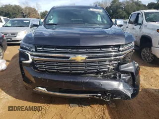 2023 Chevrolet Suburban Premier with VIN 1GNSCFKD6PR101043, listed as a Copart auction lot 43536655 with 39,827 mi miles and Salvage title. Bid and sale history available at DreamBid. Image 5.