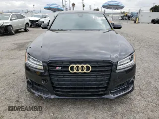 2015 Audi S8 with VIN WAUK2AFD6FN005005, listed as a Copart auction lot 72074884 with 74,335 mi miles and Salvage Title. Bid and sale history available at carsss.com. Image 5.
