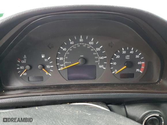 2001 Mercedes-Benz CLK-Class with VIN WDBLJ65G11F169587, listed as a Copart auction lot 47823105 with 0 mi miles and Salvage Title. Bid and sale history available at carsss.com. Image 9.