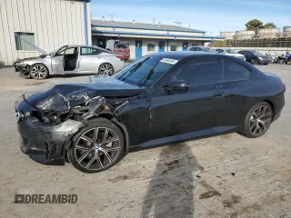 2024 BMW 2 Series 230i with VIN 3MW23CM09R8E24966, listed as a Copart auction lot 84960984 with 3,892 mi miles and Salvage Title. Bid and sale history available at carsss.com. Image 1.