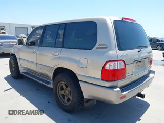 2000 Lexus LX 470 z VIN JT6HT00W4Y0114729, wystawiony jako IAAI lot #42227081 z przebiegiem 129 117 mil mil oraz . Historia ofert i sprzedaży dostępna na DreamBid. Obrazek 3.