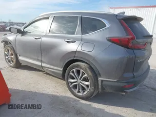2020 Honda CR-V Touring with VIN 2HKRW2H91LH605995, listed as a IAAI auction lot 41672787 with 50,151 mi miles and . Bid and sale history available at DreamBid. Image 3.