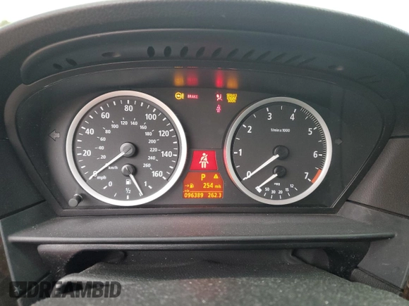 2004 BMW 5 Series 545iA with VIN WBANB335X4B110599, listed as a Copart auction lot 78987354 with 96,389 mi miles and Salvage Title. Bid and sale history available at carsss.com. Image 9.