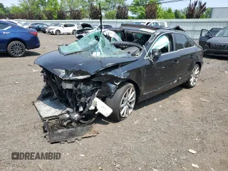2015 Audi A3 Premium Plus with VIN WAUEFGFF3F1133313, listed as a Copart auction lot 59346655 with Not provided miles and Salvage title. Bid and sale history available at DreamBid. Image 1.