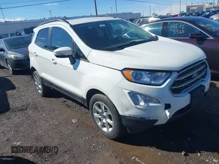 2019 Ford EcoSport SE with VIN MAJ6S3GL0KC267023, listed as a IAAI auction lot 41727186 with 63,774 mi miles and . Bid and sale history available at DreamBid. Image 1.