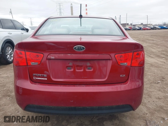 2011 Kia Forte EX with VIN KNAFU4A25B5462577, listed as a IAAI auction lot 41847917 with 136,349 mi miles. Bid and sale history available at carsss.com. Image 16.