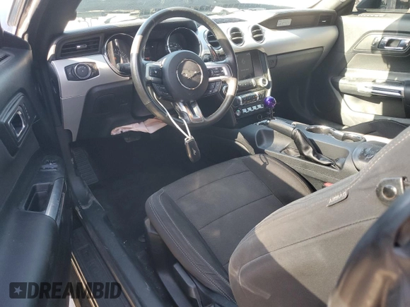 2015 Ford Mustang V6 with VIN 1FA6P8AM4F5347922, listed as a Copart auction lot 57309245 with 163,871 mi miles and Salvage title. Bid and sale history available at DreamBid. Image 8.